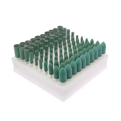 Gummi-Polierstifte-Set für Dremel 3mm | 100 Stück