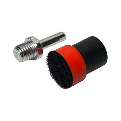 1" 25mm | Stützteller mit Klettverschluss und Schaumstoffschicht