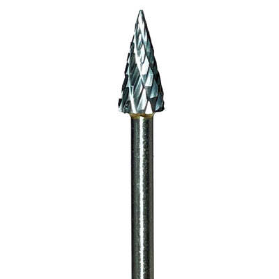 Frässtifte Wolframkarbid M (Kegelspitze) SKM | 3mm | Lange Ausführung
