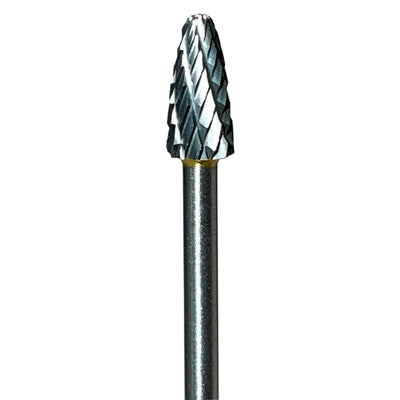 Schaftfräser Wolframkarbid F (Baum rund) RBF | 3mm | Lange Ausführung