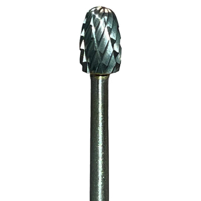 Schaftfräser Wolframkarbid E (Tropfen) TRE | 3mm | Lange Ausführung