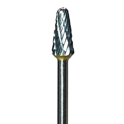 Schaftfräser Wolframcarbid L (Kegel rund) KEL | 3mm | Lange Ausführung
