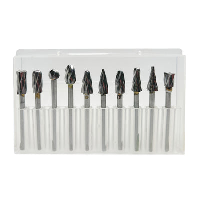 Wolframkarbid Frässtifte Set | 10 Stück