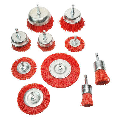 Nylonbürsten-Set | 10 Stück
