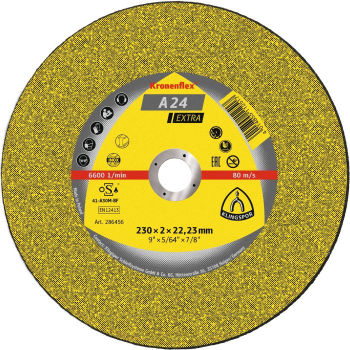 25x Trennscheibe A 24 EX | Flach 230 x 2 x 22.23 mm