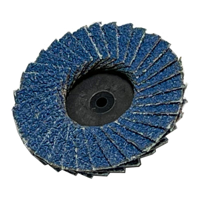 2" 50mm | Lamellenscheibe mit Roloc Aufnahme | 10 Stück