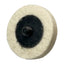 2" 50mm | Wollfilzscheibe mit Roloc-Aufnahme | 10 Stück