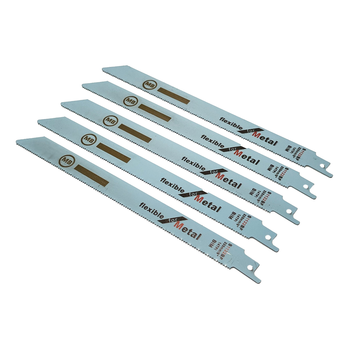 Recipro Sägeblätter 225 mm | 5 Stück