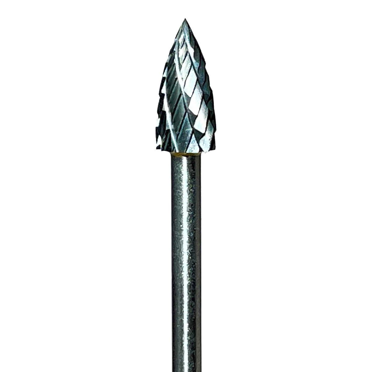 Frässtifte Wolfrahmkarbid G (spitzer Baum) RBG | 3mm | Lange Ausführung