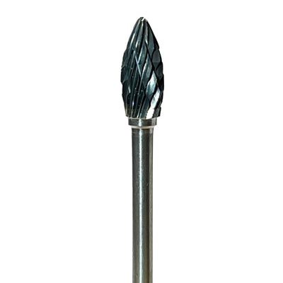 Frässtift Wolframkarbid H (Flamme) | 3mm