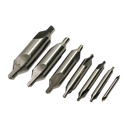 Zentrierbohrer HSS Satz | 7-teilig 60º