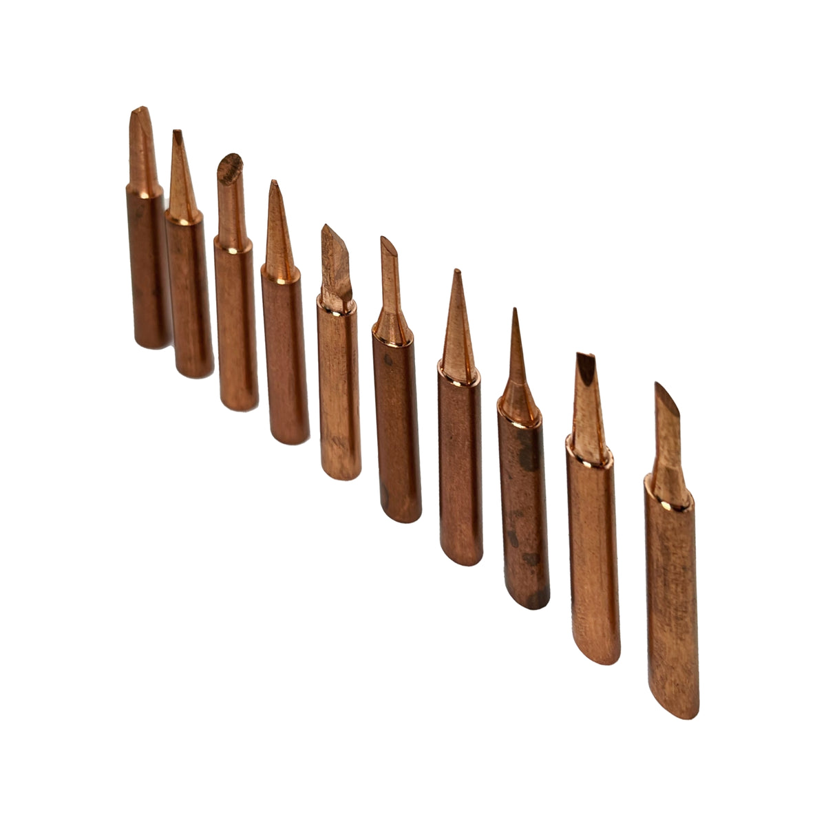 Lötspitzen-Set Kupfer | 10 Stück