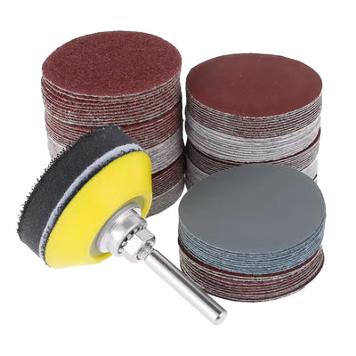 2" 50mm | Schleifscheiben-Set gemischt | 100 Stück
