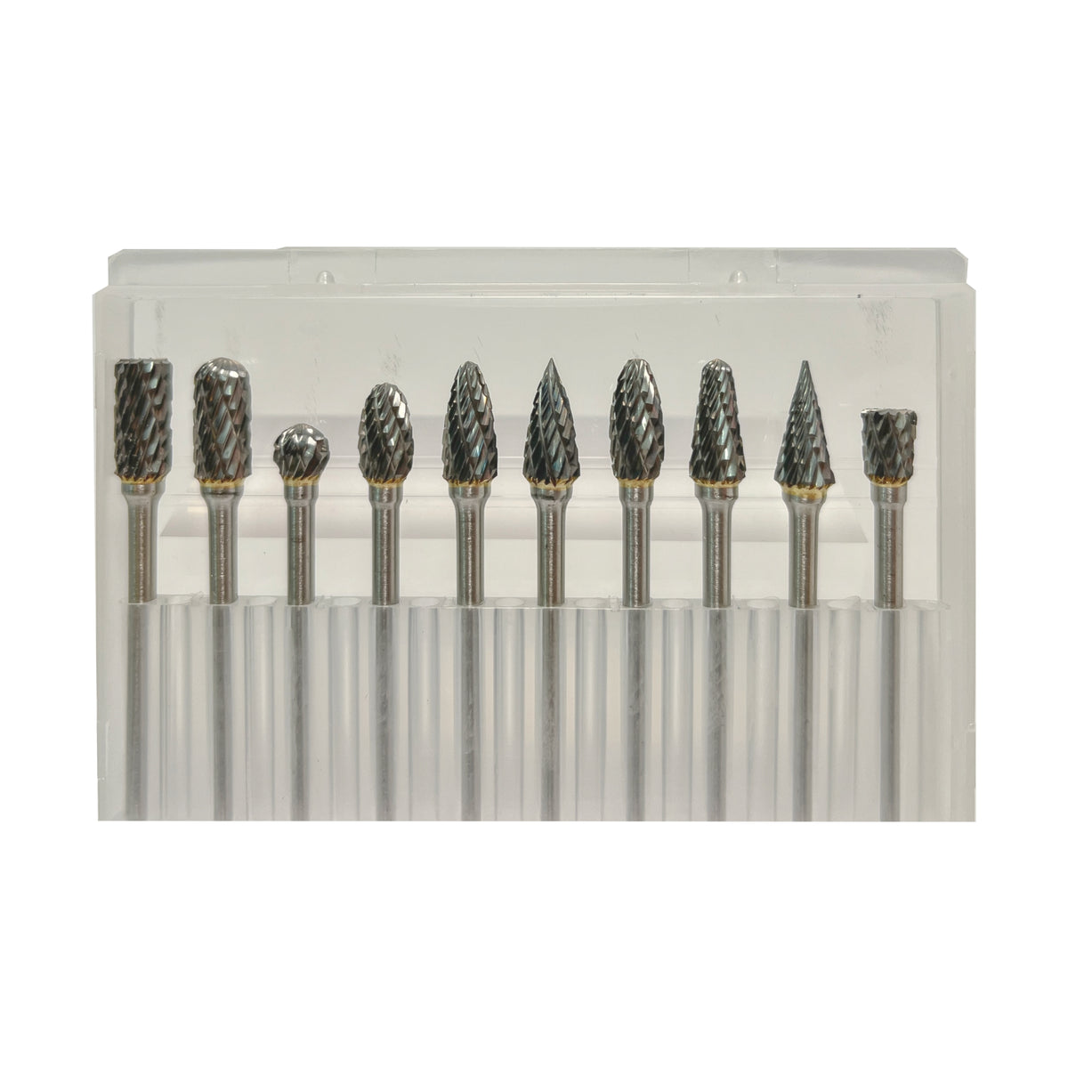 Wolframcarbid-Frässtift-Satz | 10 Stück