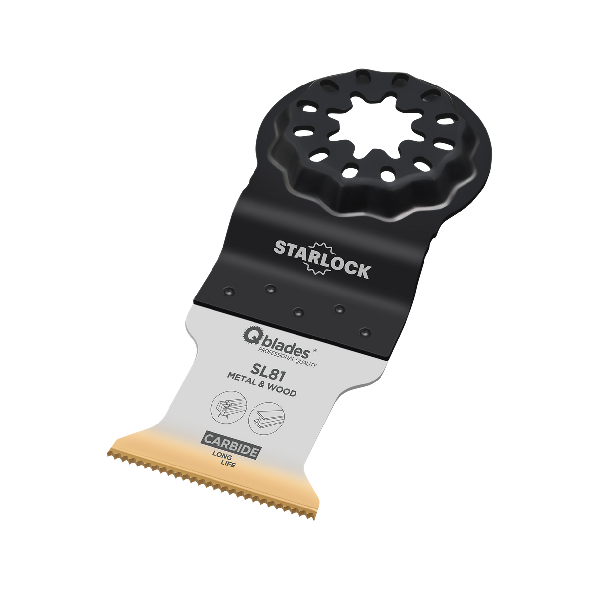 Qblades SL81 35x45mm | Starlock Sägeblatt | Carbide