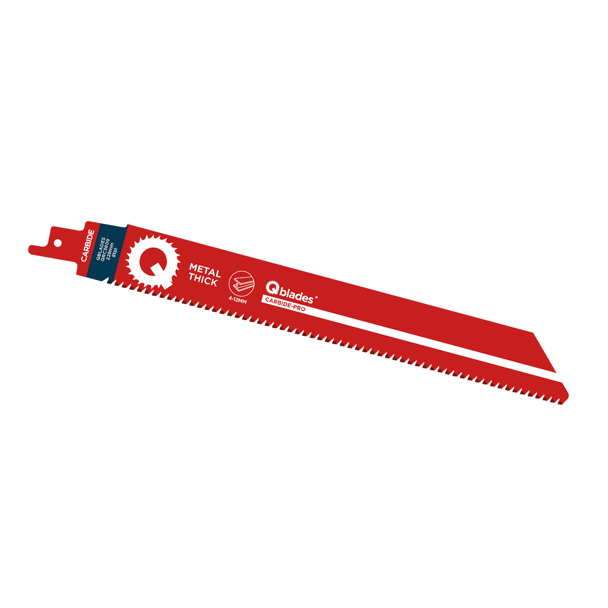 Qblades QRC3809 228x1.25mm | Säbelsägeblatt | Hartmetall